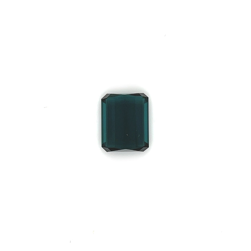 Green-Blue Tourmaline 5.53 cts Octagon Shaped Precious Gemstone - Kura Jewellery