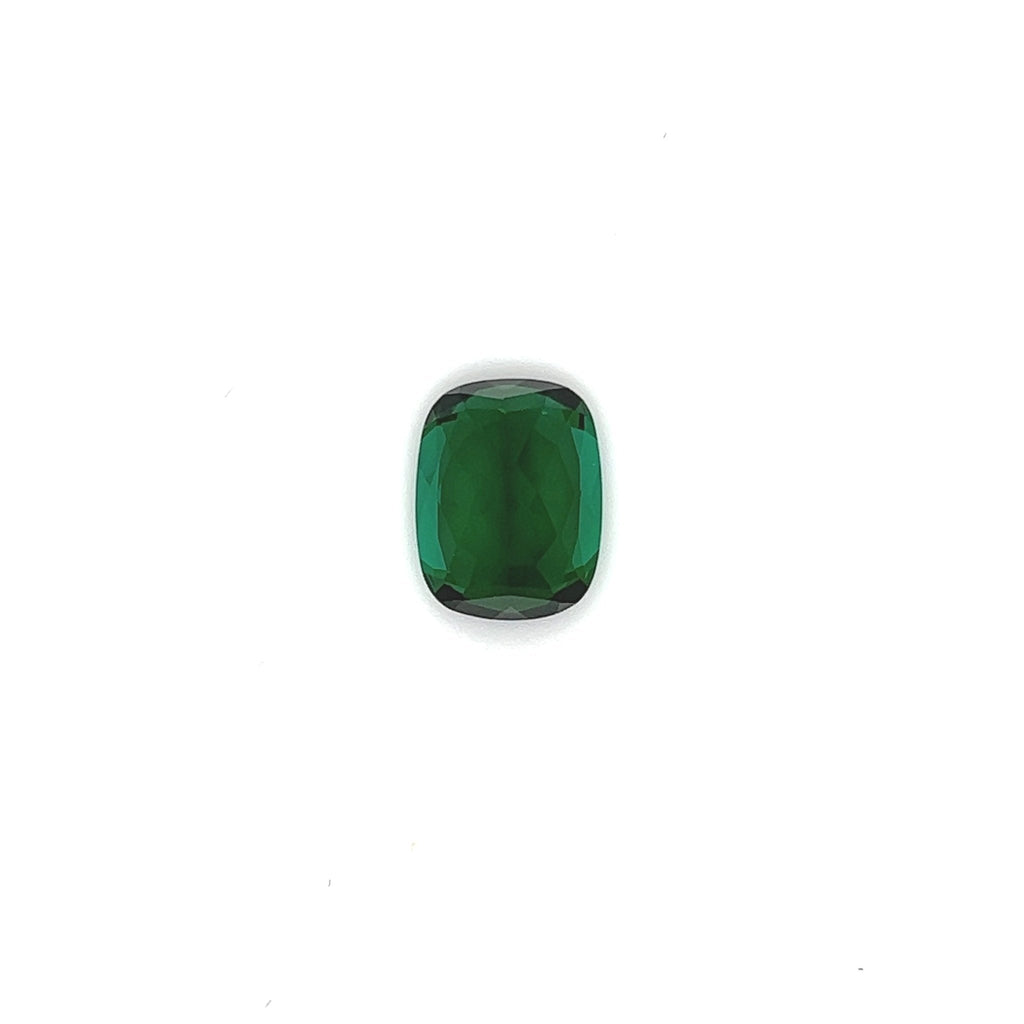 Green Tourmaline 6.81 cts Cushion Cut Shaped Precious Gemstone - Kura Jewellery