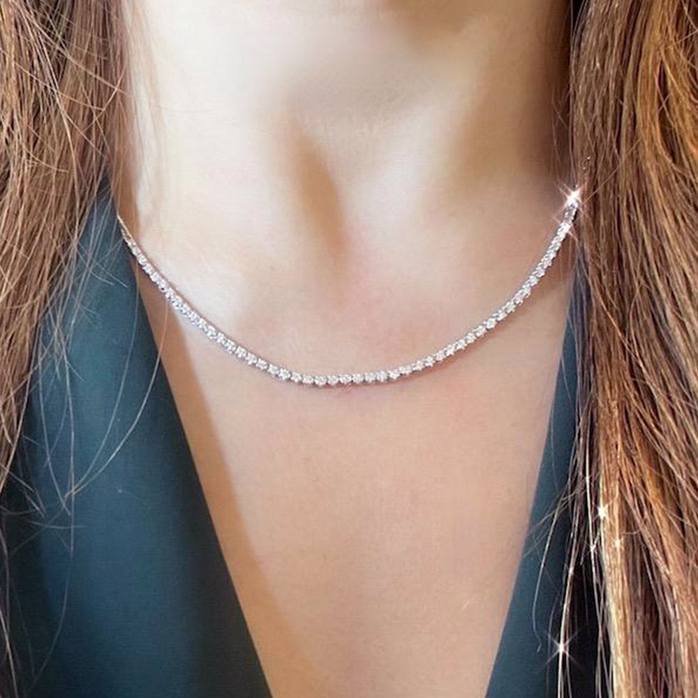 PROMO SET] Diana Pink Diamond Necklace Bracelet Set - ROSCE Jewelers