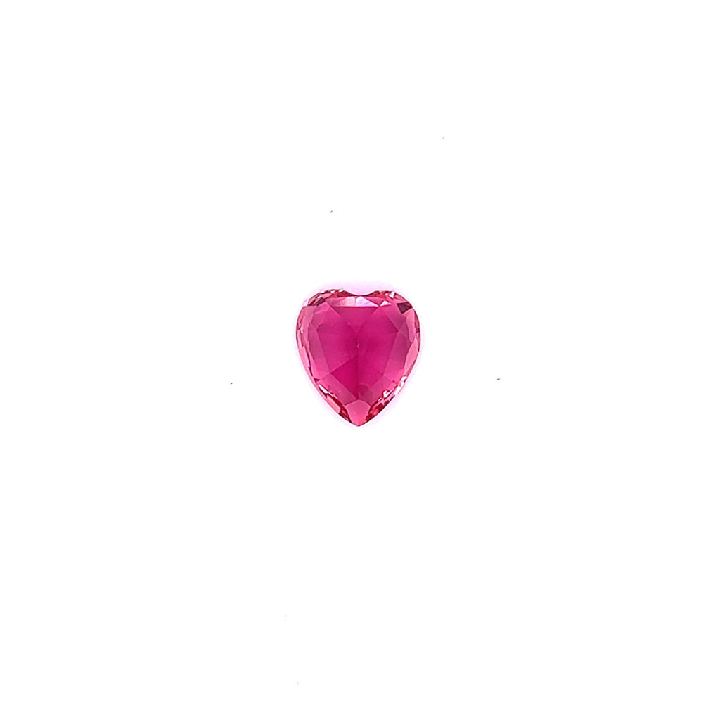 Rubilite 4.63 cts Heart Shaped Rare Gemstone - Kura Jewellery